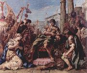 Sebastiano Ricci Die Zuruckhaltung des Scipio oil painting reproduction
